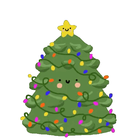 Christmas Tree with Star on Top