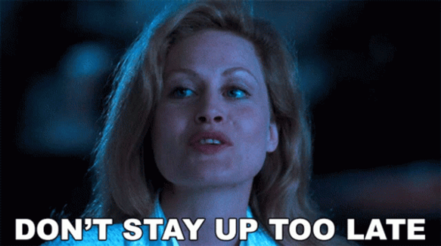 Christmas Vacation Don't Stay Up Too Late GIF