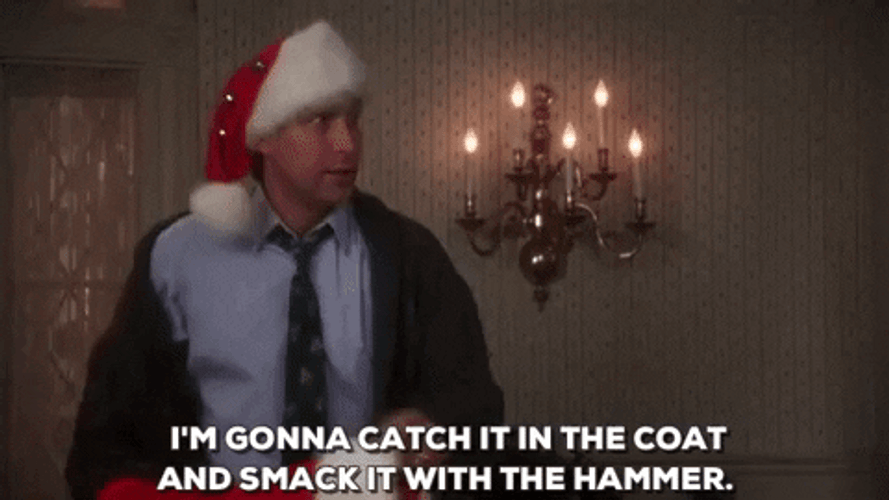 Christmas Vacation Gonna Catch It GIF