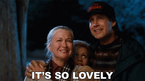 Christmas Vacation It's So Lovely GIF
