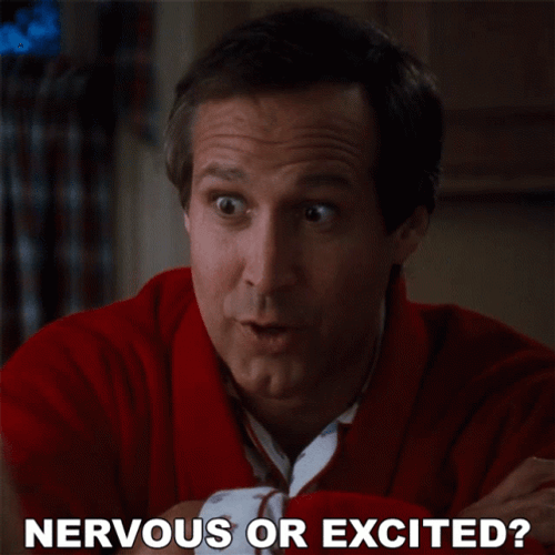 Christmas Vacation Nervous Or Excited GIF