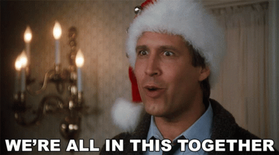 Christmas Vacation We're All In This Together GIF