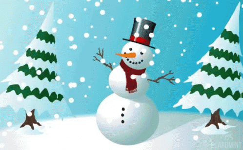 Christmas Wednesday Snowman Dancing GIF
