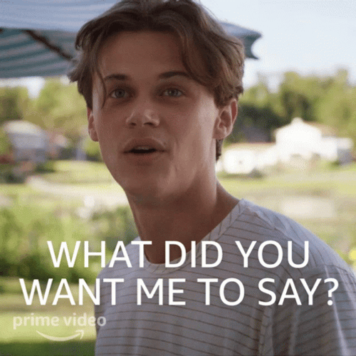 Christopher Briney Happy What Do You Want GIF