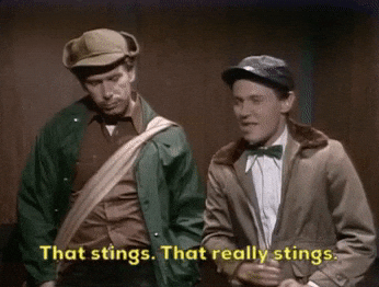 Christopher Guest That Stings Thats Cold GIF