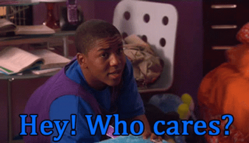 Christopher Massey Who Cares GIF