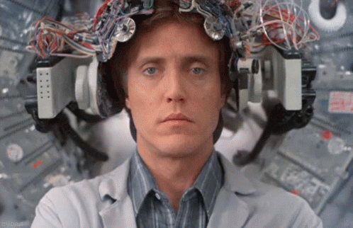 Christopher Walken Head Scanners GIF