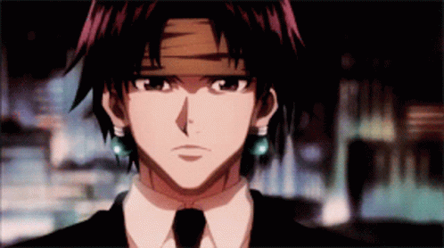 Chrollo Standing Alone GIF