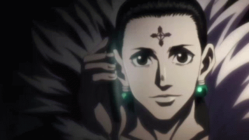 Chrollo Talking On Phone GIF