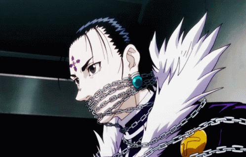 Chrollo Tied In Chains GIF