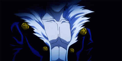 Chrollo Transformed Look GIF