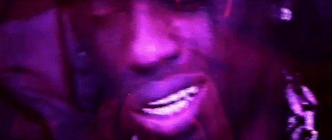 Chrome Hearts Confused Travis Scott GIF