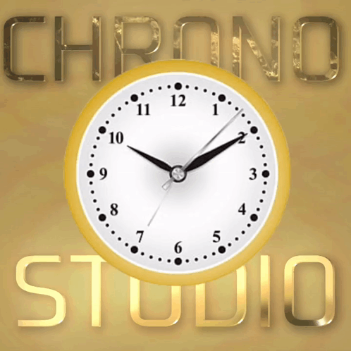 Chrono Studio Logo With Clock
