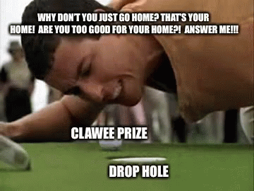 Chubbs Happy Gilmore Drop Hole GIF