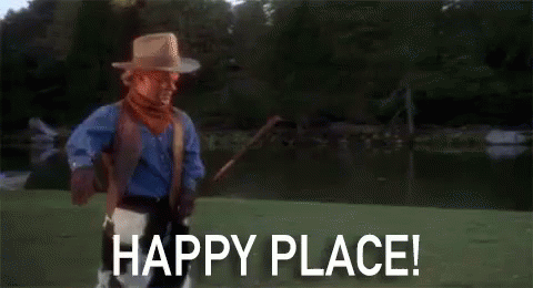 Chubbs Happy Gilmore Happy Place GIF