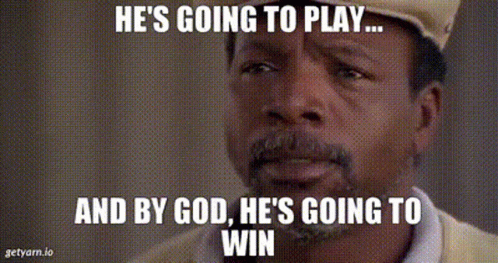 Chubbs Happy Gilmore Hes Going To Play GIF