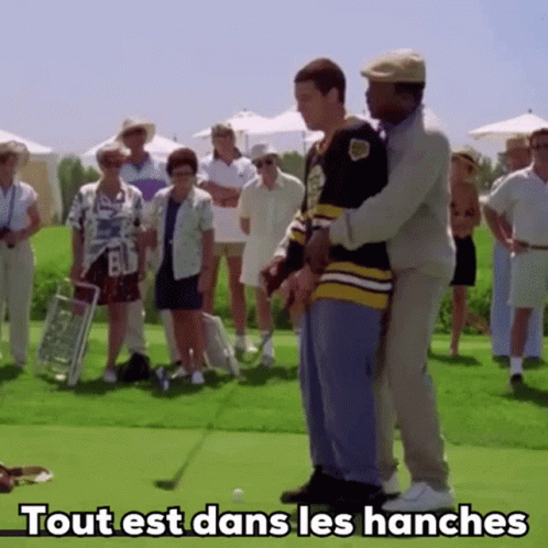 Chubbs Happy Gilmore Its All In The Hips Golf GIF
