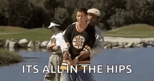 Chubbs Happy Gilmore Its All In The Hips GIF