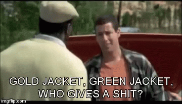 Chubbs Happy Gilmore Jacket GIF