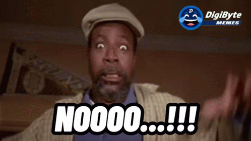 Chubbs Happy Gilmore Noooo GIF