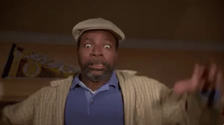 Chubbs Happy Gilmore Surprised GIF