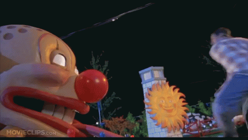 Chubbs Happy Gilmore Youre Gonna Die Clown GIF