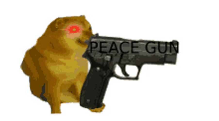 cats with guns gif