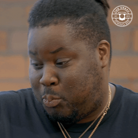 Chubby Guy Chuckled Hee Hee Shyly GIF