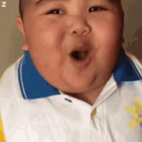 Chubby Kid Thumbs Up GIF
