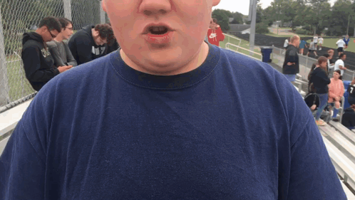 Chubby Kid W Rizz Funny Puckered Face GIF