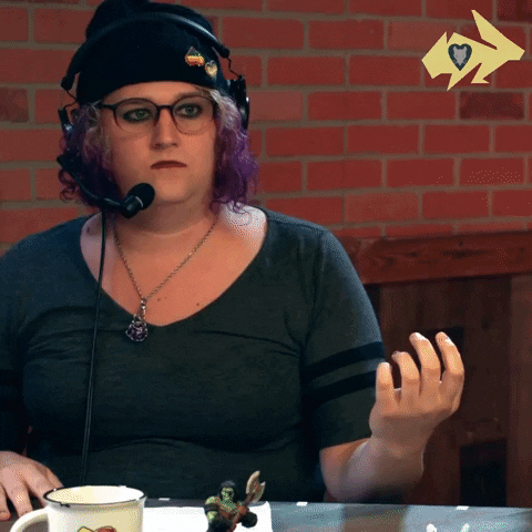 Chubby Pretty Girl Surprised Reaction Meme GIF