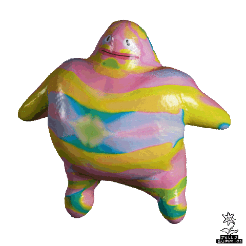 Chubby Wobbly Dancing Jellygummies GIF