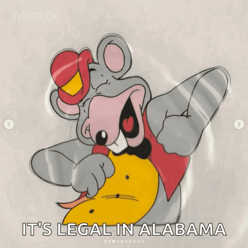 Chuck E Cheese Its Legal In Alabama GIF