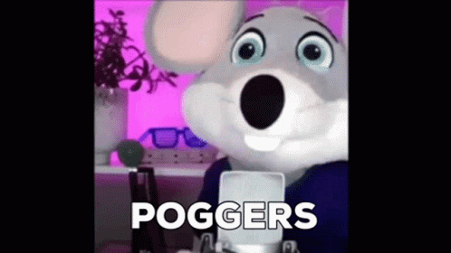 Chuck E Cheese Poggers GIF