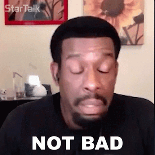 Chuck Nice Not Bad GIF