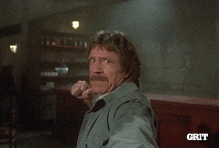 Chuck Norris Hand Shoot GIF