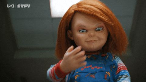 Chucky Bye Bye Meme GIF