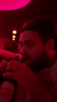 Chugging Beer At The Bar GIF