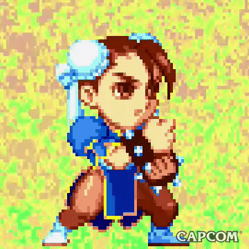 Chun Li In Game GIF