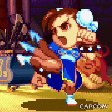 Chun Li Video Game GIF