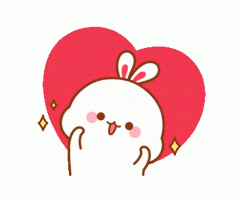 Chunky Bunny Heart You GIF