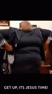 Church Lady Get Up Its Jesus Time GIF