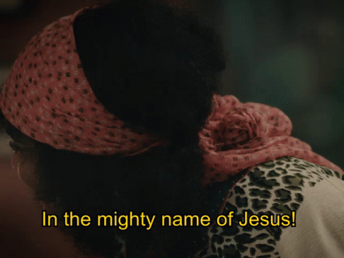 Church Lady In The Mighty Name Of Jesus GIF