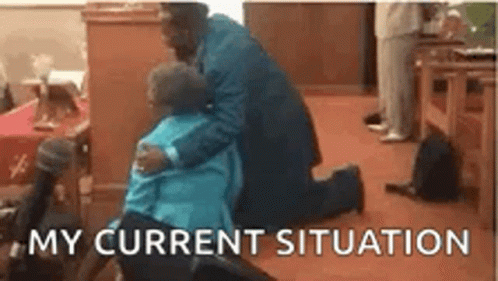 Church Lady My Current Situation GIF