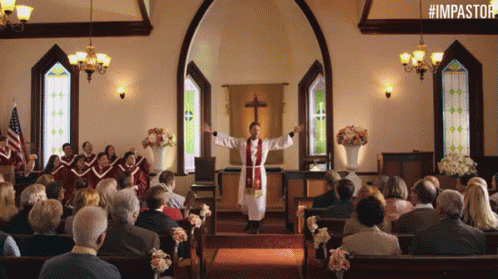 Church Pastor Michael Rosembaum Impastor GIF