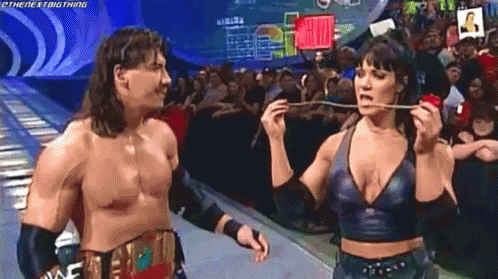 Chyna Mouth To Mouth Rose Transfer To Eddie Guerrero GIF