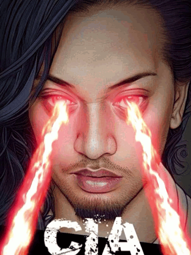 Cia Animated Laser Eyes GIF