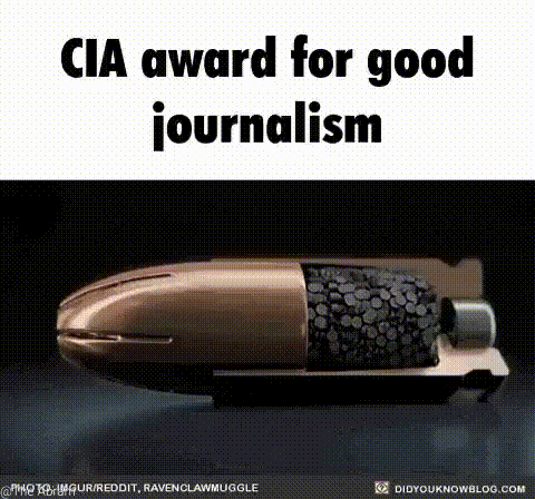 Cia Bullet Award For Journalism Meme GIF