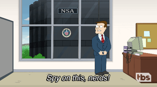 Cia Spying American Dad Animation GIF