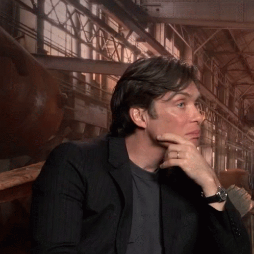 Cillian Murphy Chin Caressing GIF